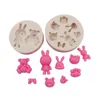 Baking Moulds 1/2/4PCS Tools Bee Honeycomb Silicone Mold Chocolate Candy Biscuit Fudge Making Plaster Epoxy Decoration