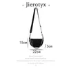 Jierotyx 2021 Fi Hommes et femmes Sacs à bandoulière Zipper Designs avec chaînes Casual Sacs à main unisexe Style gothique Drop Ship C7wp #