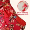 Dog Apparel Chinese Style Dogs Cats Tang-Suit Exquisite Buckle Stand Collar Shirt Year Tang-Style Pet Costume Traditional Puppy Clothes