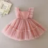 Robes de baptême pour bébé fille Robes de baptême pour tout-petits Vêtements pour enfants Robe de mariée d'anniversaire d'été pour né 324 240326