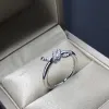 Ringen Luxe Designer Ring Mannen en Vrouwen Mode Klassieke Stijl met Diamanten Geschenken voor Verlovingsfeest Goed Leuk