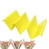 Plates Tacos Holder Non Stick Street Taco Holders Portable Cake Racks Wave Shape Pancake Shelf For Shop Restaurant