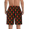 Erkek şort kırmızı turp tahta yaz havuç spor fitness plaj erkekler hızlı kuru hawaii desen artı boyutu yüzme gövdeleri