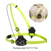 Outdoor Sport LED Night Running Safety Warning Lamp USB Rechargeable Chest Light for Cycling Jogging with Back Light