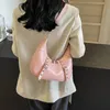 Boucle de ceinture gauche Design Petits sacs à bandoulière pour femmes 2024 Petit sac de selle en cuir PU Sier Fi Y2K Sacs à main P9XL #