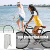 Fahrradkappen, Sonnenschutz, Gesichtsbedeckung, Anti-UV-Sonnenschutztuch mit Hals und Schild, ganz für die tägliche Reise