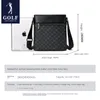 Borsa da golf da uomo Borsa a tracolla per il tempo libero Fi Busin Stampa Crossbody Zaino piccolo Borsa leggera Valigetta di marca L67x #