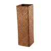 Vasos Rattan Flor Cesta Vaso Arranjo Floral Palha Seca