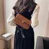 Leftside Vintage Petits sacs à aisselles en cuir PU pour femmes 2023 Hit Tendance Femme Marque Tendance Sac à bandoulière sous les bras Sac à main Z7wt #