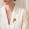 Spille Design Creativo Smalto Spilla Girasole Margherita Vaso di Fiori Rosa Giallo Accessori per Feste Donna