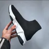 Designer schoenen Sokken loopschoenen Platform Heren Heren Dames Glanzend gebreid Snelheidstrainer Runner Sneaker Sokschoen Nice Master Emed Dames Sneakers Snelheden Booties