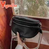 Yogodlns Large Bandoulière Taille Sac Femmes Pu En Cuir Selle Épaule Bandoulière Sac Femme Fanny Pack Sac À Main bolsas feminina q1Ui #