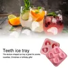 Storage Bottles Creative Denture Teeth Mold Amusing Dentist Seniors High-quality Easy To Use Funny Gag Gift Laugh-out-loud Ice Cubes