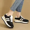 Casual Shoes Women Sneakers Warm Plush Platform Trainers Running Sports Outdoor Tennis Walking For Female 35-40