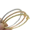 Retro armband designer för kvinna populära perlee koppar pärla charm armband smycken pläterade silver armband högkvalitativ semestergåva ZL202 B4