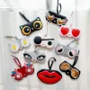 Lunettes de soleil Ins Nouveaux verres à vente chaude boîtier Animal Cartoon Fashion Women Pu Leather Sun Box Eyeglass Sunglasses Sac de lunettes de protection mignonne