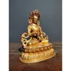 Statuette decorative 12'' Bronzo Dorato Casa Feng Shui Tempio Buddismo Statua di Buddha Vajrasattva