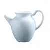 Set di articoli da tè Jingdezhen Celadon Fair Cup Accessori per la cerimonia del tè in ceramica con manico Set di filtri per tazze