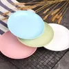 NEW 2024 4Pcs Eco-Friendly Biodegradable Unbreakable Dinner Plates Set Wheat Straw Restaurant Specialty Saucer Plastic for Picnic Dishes