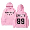 Groupe de rock allemand Tokio Hotel Kaulitz 89 Sweat à capuche imprimé pour hommes et femmes, sweat-shirt de taille plus, gothique, noir, streetwear I3xQ #