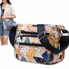 Multi-couches Femmes Casual Sacs à bandoulière Imprimé floral Grande capacité Femme Sac en tissu Oxford Maman Sacs à bandoulière L7hb #