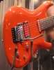 Custom JS2140 Joe Muscle Car Orange Guitare électrique Floyd Rose Tremolo Bridge HS Pickups Luxe Abalone Dot Inlay Chrome Hardwa5058141