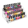 Storage Boxes Bedroom Acrylic Makeup Salons Holder Dresser Display Stand Multi Layer Home Nail Polish Rack Tabletop Trapezoid