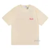 MENS RHUDE SHIRT DESIGNER SOMMERMODE KORT SLEEVE TEES MENS SHIRT RHUDE EUROA AMERIAL T-SHIRT Män kvinnor Nackstorlek S-XL TEE-skjorta 244