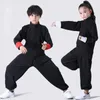 Nieuwe Jongens Meisjes Vechtsporten Praktijk Kleding Chinese Kung Fu Tai Chi Lg Mouw Stage Performance Kostuum Top + broek Set D5TX #