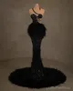 2024 Luksusowe sukienki na studniówkę dla czarnych kobiet Promowanie wieczorne sukienki Elegancka, cekinowa cekinowa koronkowa sukienka urodzinowa na specjalne okazje Vestido de Sorrie AM632