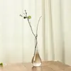 Jarrones de cristal transparente, arreglo de florero, planta hidropónica, terrario, pequeña mesa de habitación de lujo, decoración para el hogar y la boda