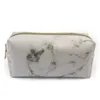 3pc / set sac de maquillage en marbre femmes fourre-tout portable trousse de toilette organisateur trousse de beauté cosmétique boîte de maquillage trousse de toilette étanche P8II #