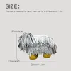 Fi Carto Dog Shape Sling Sacs pour femmes Sac à main de luxe Designer et bourse 2024 Nouveau en PU Tassel Decorati Petite épaule Q3Jz #