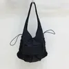 Sacs de soirée Cordon Casual Hobo Sac Hasp Femmes Loisirs Fourre-tout Solide avec poches intérieures à glissière pour les voyages de fête Utilisation quotidienne Satchel