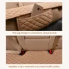 Upgrade stoelhoes grijs universele beschermer linnen voorste achterkant vlas autokussen mat rugleuning auto meubi interieur