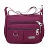 Casual Bolsos Sac A Main Femmes Menger Sac imperméable Oxford tissu Sac à bandoulière grande capacité maman sacs à main fourre-tout bandoulière U3af #