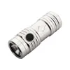 Stainless Steel Portable Mini Outdoor Home Strong Light Charging Keychain Exquisite Gift Flashlight 905127