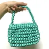 Ny NE Satin Woven Bag Mini Hemlagad DIY Luxury Knot Tote Bag Elegant Lady Dr Bag Party Evening Dinner D2CR#