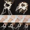 wrist fr Pearl Crystal Corsage Bridesmaid Children Hand Fr Marriage Beautiful Bride Wedding Bracelets Girls Jewelry N6jY#