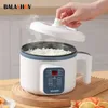 1-2 People Electric Rice Cooker Single Double Layer 220V Multi Non-Stick Smart Mechanical MultiCooker Steamed Pot For Home 240315