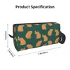 Capybara Dans Doodle Style Sac Cosmétique Femmes Grande Capacité Maquillage Cas Beauté Stockage Sacs De Toilette Dopp Kit Cas Boîte Cadeaux s9bq #