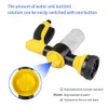 Vattenpistolnöskum Lance Ny trädgårdsvattning Bevattningsbil Washer Sprayer Cleaning Tool Portable Sprain Sprinkler Supplies Drop Deliv OTQ8D