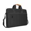 Sac porte-documents pour hommes 15.6 pouces pochette d'ordinateur Busin sac à bandoulière pour ordinateur portable avec sangle Lg plus grande capacité sacs de poche pour ordinateur portable I8P8 #