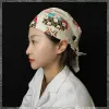 japan Sakura Cuisine Headscarf Chef Hat Izakaya Restaurant Uniforms Bakery Cook Cap Unisex Kitchen Job Japanese Sushi Hat t1Ql#
