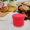 Dinnerware Round Lunch Boites Supply Supply Compact Container Accamable Accamping Camping