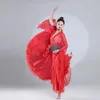 Abbigliamento tradizionale cinese antico Hanfu Donne Ragazze Performance sul palco Costume di danza popolare Donna Manica Lg Dr z9ag #