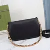 Bolsos de diseñador Cadena de monedero Bolso de axila Bolso de hombro de mujer de lujo Bolso cruzado de diseñador para mujer Bolso bandolera Bolso Bolso de moda informal