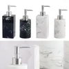 Liquid Soap Dispenser Round Square Pump Lotion Bottle Body Cleanser Dish-washing Refillable Durable