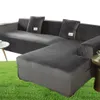 Syliwa sofa narożna dla salonu Elastyczne spandekne spandex Slipcovers Couch Cook Sofa Sofa Redel L Kształt Need Kup 2cece2568313