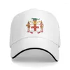 Ballkappen Personalisiertes Jamaika-Wappen Baseballmütze Outdoor Damen Herren Verstellbare jamaikanische Flagge Stolzer Papa Hut Herbst